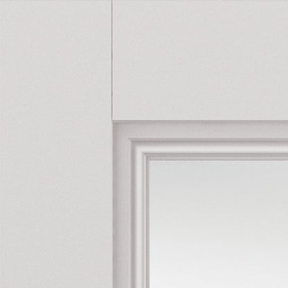 Image for JB Kind Belton White Primed Glazed Internal Door