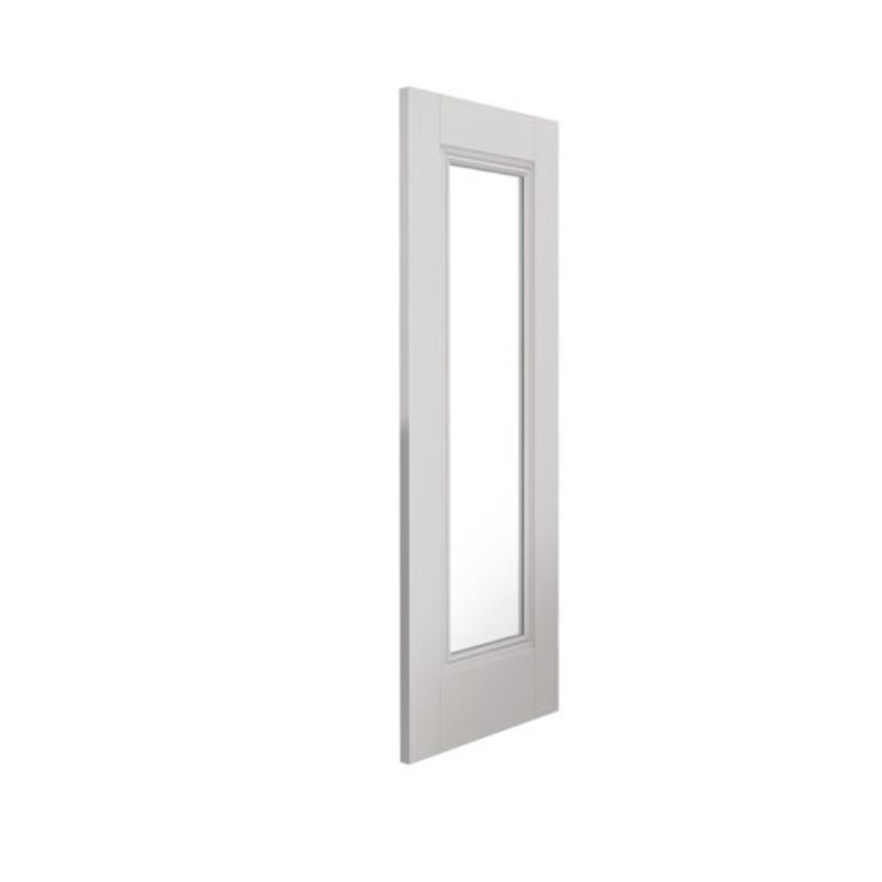 JB Kind Belton White Primed Glazed Internal Door - 1981 x 762 x 35mm