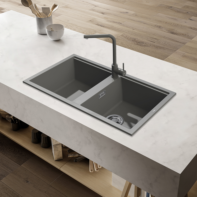 Reginox Elleci Best 450 Granite Kitchen Sink Titanium BEST450 TT