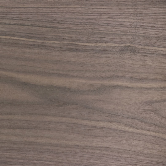 Black Walnut Veneered MDF 2 Sides Crown Cut - 2440mm x 1220mm x 19mm