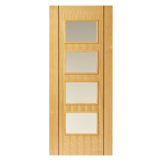 Image for JB Kind Oak Blenheim Pre-Finished Internal Fire Door