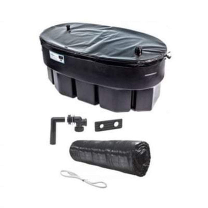 Cold Water Open Top Tank with Lid, Jacket and Fittings - All Sizes