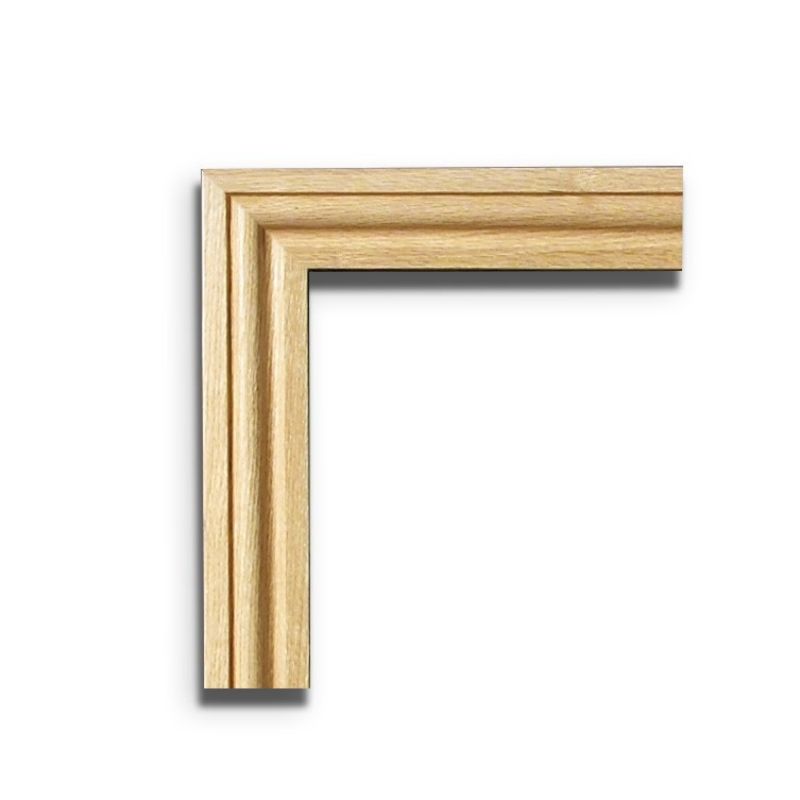 Ogee Oak Architrave Pre-Finished Profile - 2133 x 70 x 18mm