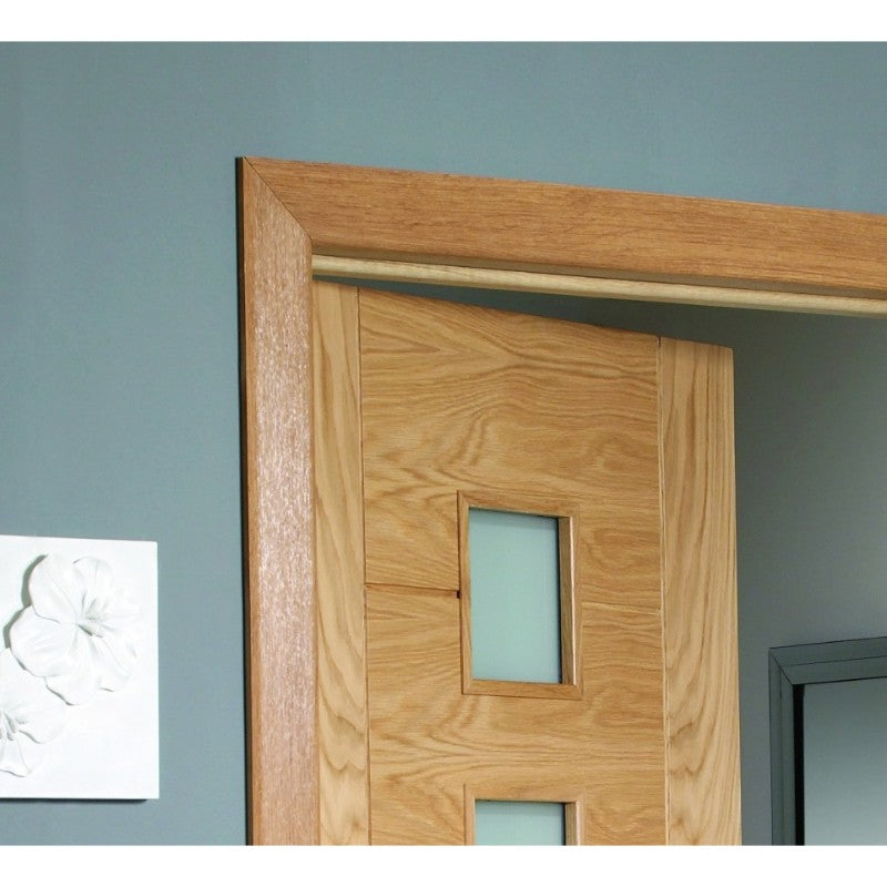 Modern Oak Door Architrave Pre-Finished Profile - 2133 x 70 x 18mm