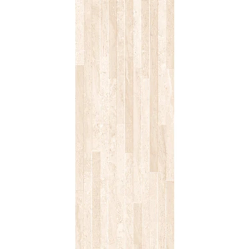 Trevise Matt Beige Décor 200mm x 500mm (16 per Box)