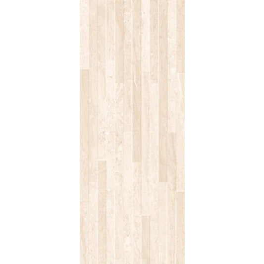 Trevise Matt Beige Décor 200mm x 500mm (16 per Box)