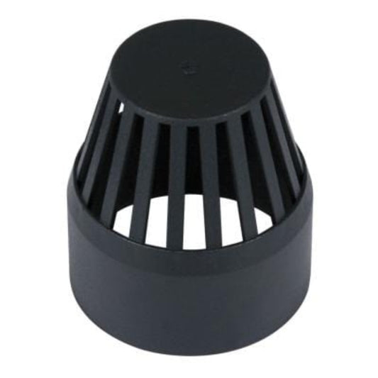 Brett Martin Cascade Push Fit Soil 110mm Vent Cowl (Cast Iron Effect)