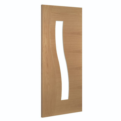 Image for Deanta Cadiz Glazed Interior Oak Door 1981 x 610 x 35mm