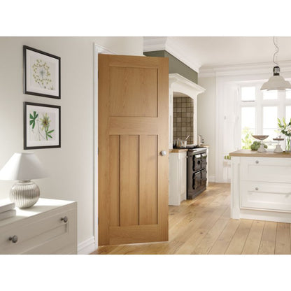 Image for Deanta Cambridge Interior Oak Door