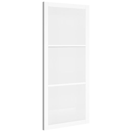 Deanta Camden White Primed Clear Glazed Internal Door