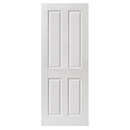 Image For JB Kind White Smooth 4 Moulded Panel Canterbury Internal Door