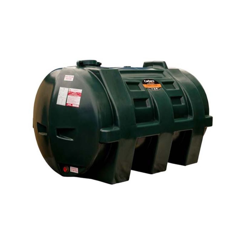 Single Skin Oil Tank Green - 1150 Litre