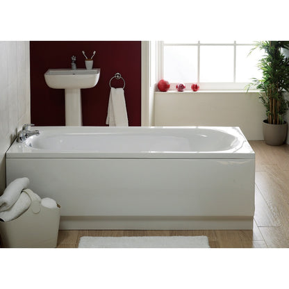 Aqua Super Strength Acrylic Front Bath Panel - Gloss White Finish