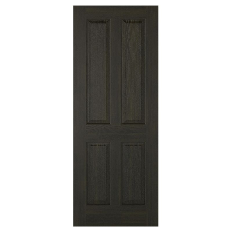 LPD Regency 4P Smoked Oak Pre-Finished Internal Door - 78in x 24in x 35mm (1981 x 610mm)
