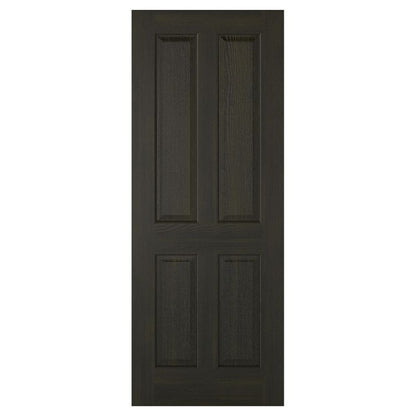 LPD Regency 4P Smoked Oak Pre-Finished Internal Door - 78in x 30in x 35mm (1981 x 762mm)
