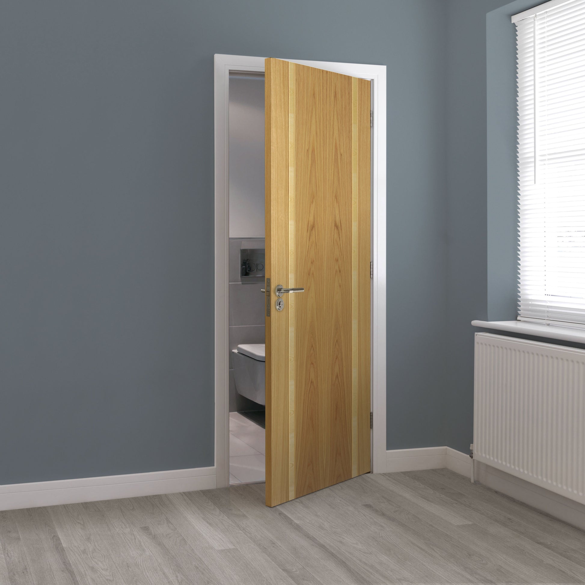 Image for JB Kind Oak Empire Ceylon Pre Finished Door