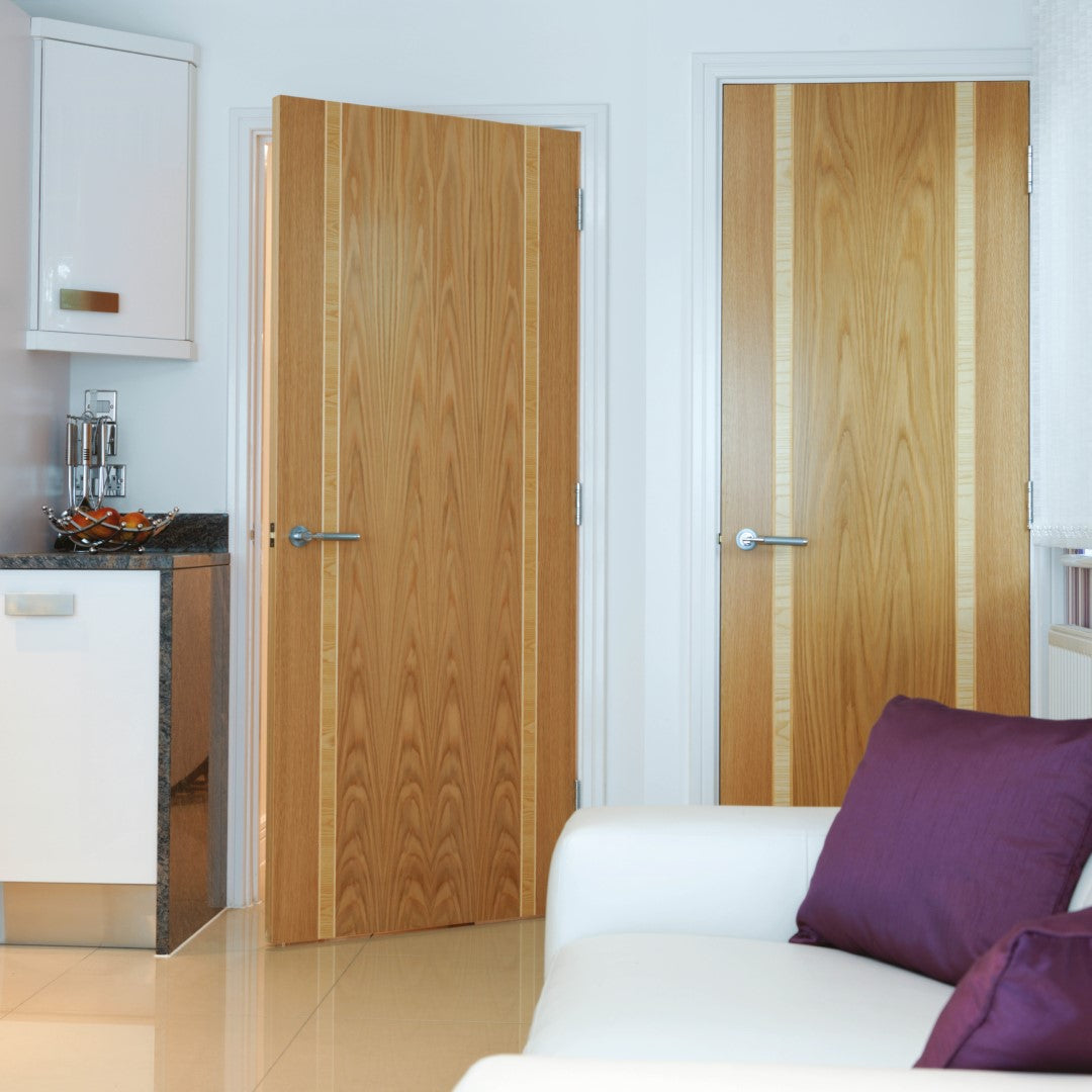 Image for JB Kind Oak Empire Ceylon Pre Finished Door