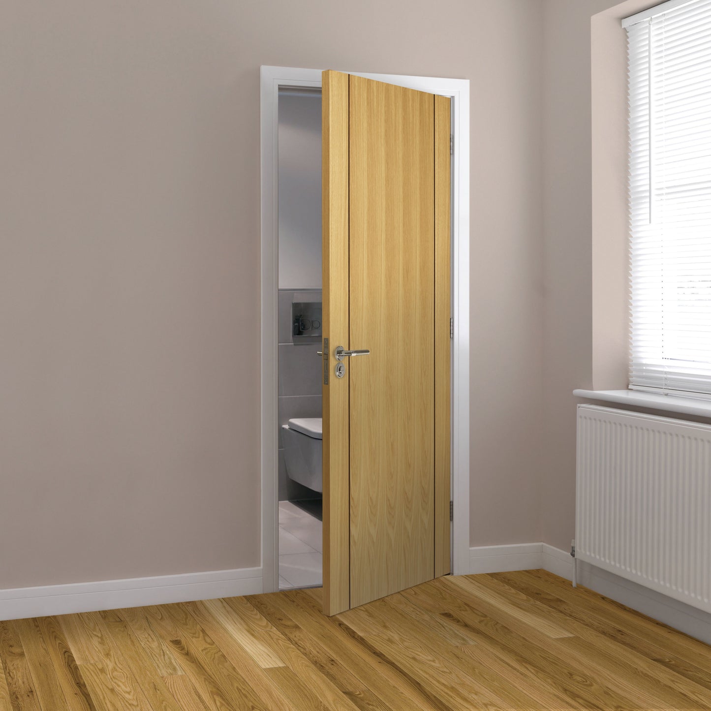 Image for JB Kind Oak Chartwell Pre-Finished Internal Door