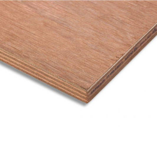 Chinese Hardwood QMark External Grade Plywood B/BB (2440mm x 1220mm) - All Sizes