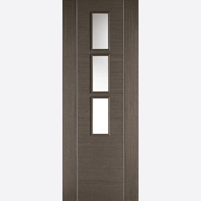 Image for LPD Chocolate Grey Alcaraz Glazed Internal Door