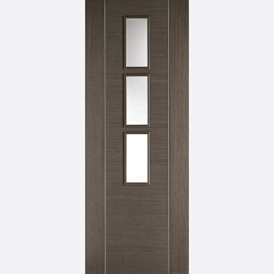 Image for LPD Chocolate Grey Alcaraz Glazed Internal Door