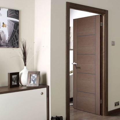 LPD Vancouver Chocolate Grey Internal Fire Door-1981 mm x 762 mm x 44 mm