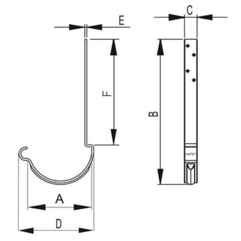 Roofart Rafter Bracket - Full Range