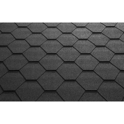 Katepal Classic KL Hexagonal Bitumen Roof Shingles (3m2 Pack) - All Colours