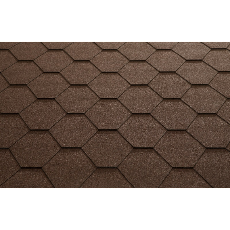 Katepal Classic KL Hexagonal Bitumen Roof Shingles (3m2 Pack) - All Colours