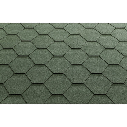 Katepal Classic KL Hexagonal Bitumen Roof Shingles (3m2 Pack) - All Colours