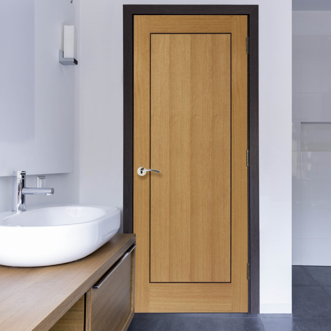 Image for JB Kind Oak Clementine Pre-Finished Internal Fire Door