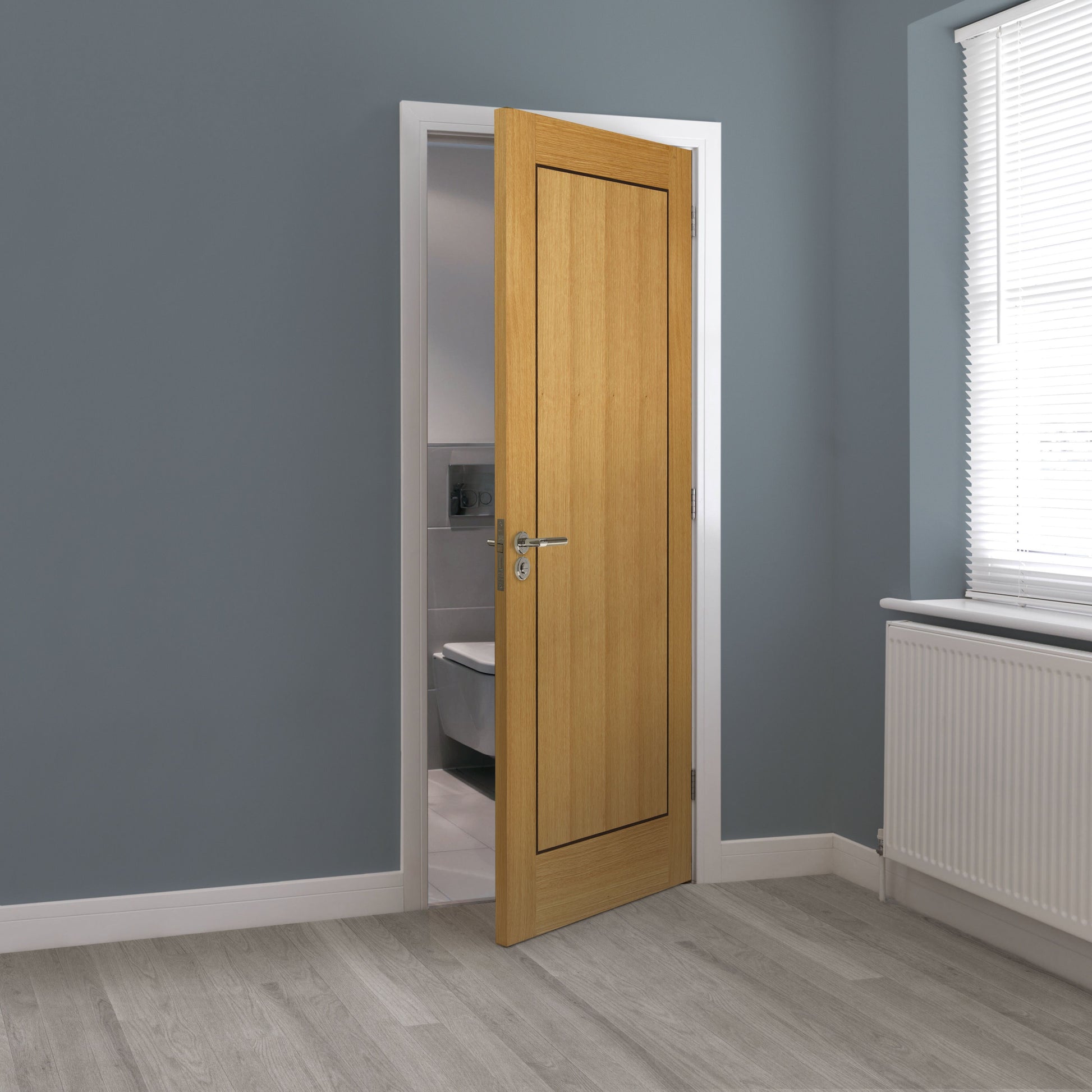 Image for JB Kind Oak Clementine Pre-Finished Internal Fire Door