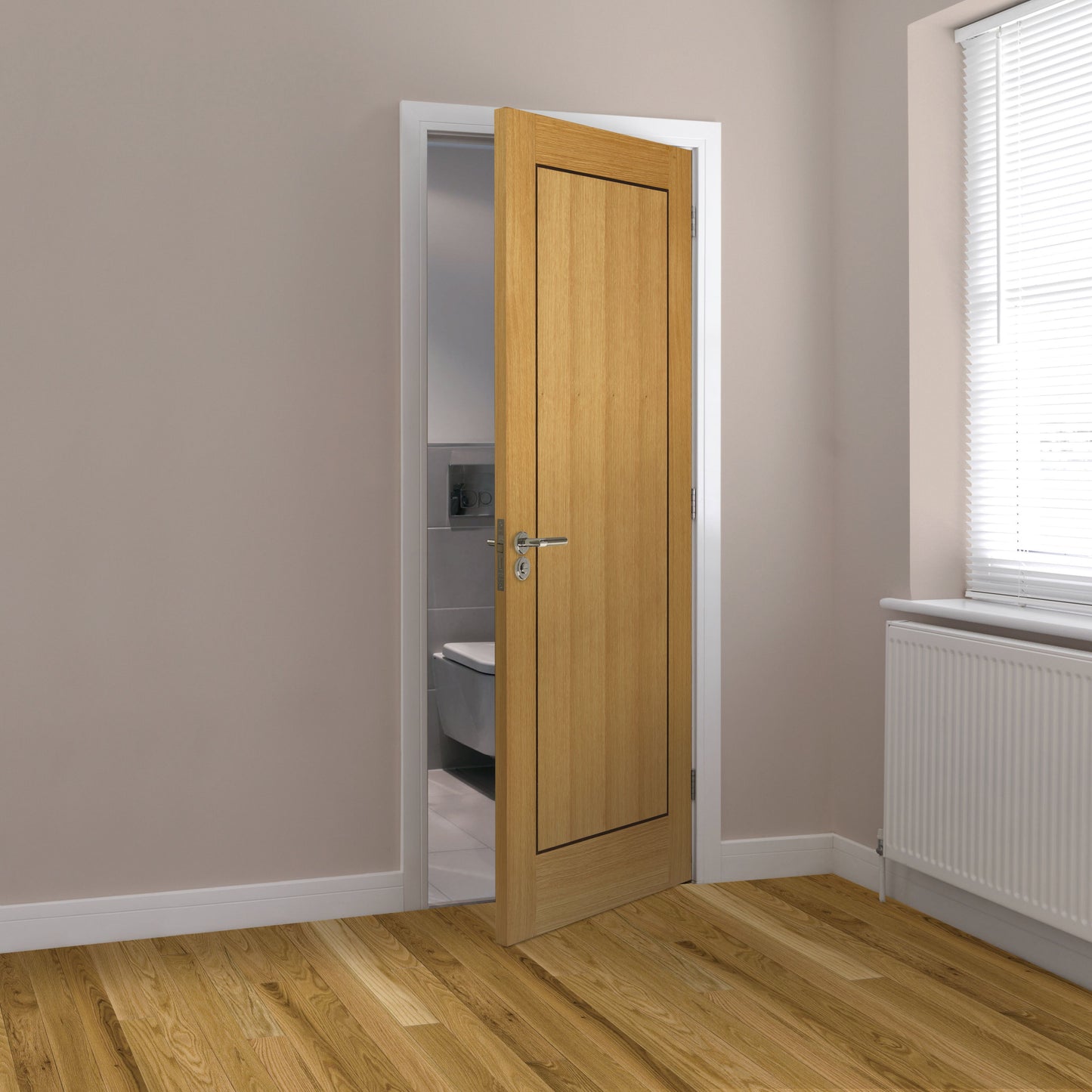 Image for JB Kind Oak Clementine Pre-Finished Internal Door