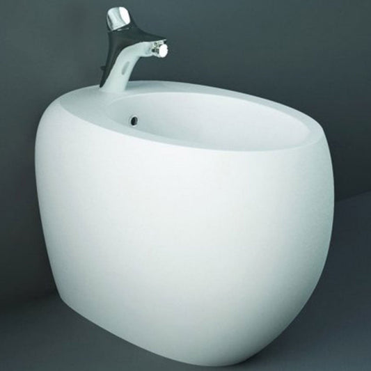 RAK Ceramics Cloud Back To Wall Bidet 1 Tap Hole in Matt White