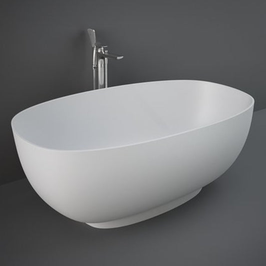 RAK Ceramics Cloud Freestanding Bath 1400mm x 753mm - Matt White