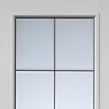 JB Kind White Moulded Panel Decima Internal Door 1981 X 686 X 35mm