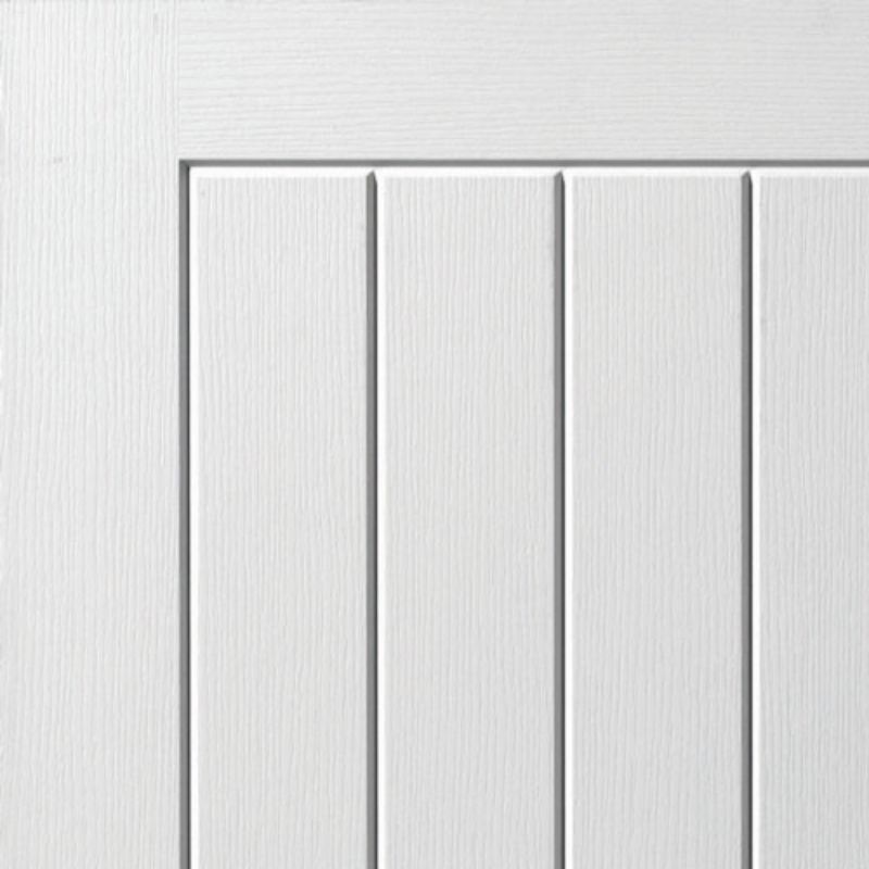 JB Kind White Primed Moulded Panel Cottage 5 1981 X 686 X 35mm