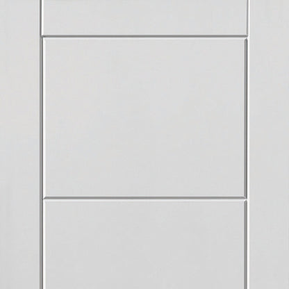 Image for JB Kind White Primed Moulded Panel Quattro Internal Fire Door