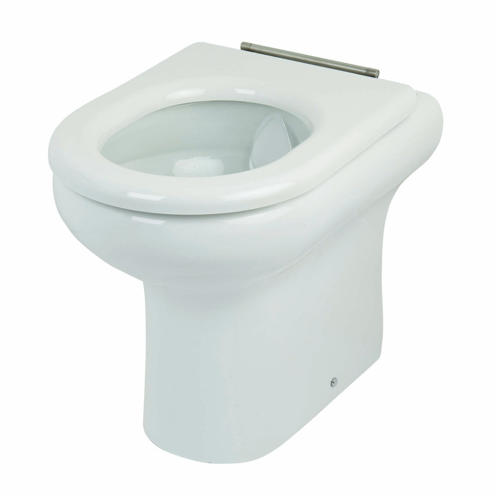 RAK Ceramics Compact Special Needs High Rimless Back To Wall Pan