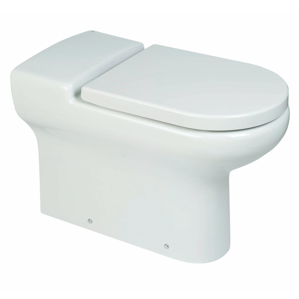 RAK Ceramics Compact Special Needs 70cm Extended Rimless Back To Wall Pan