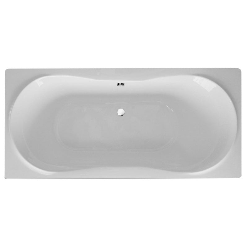 Aqua Comet 1800mm x 800mm Double Ended Bath 