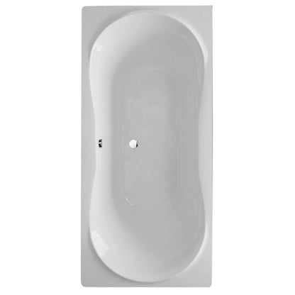 Aqua Comet 1800mm x 800mm Double Ended Bath 