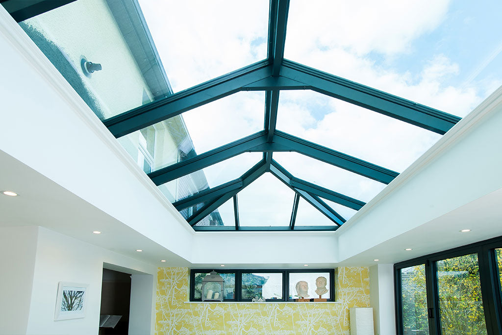 Image for Atlas Traditional Roof Lantern Window Active Neutral Double Glazed - Grey/Grey