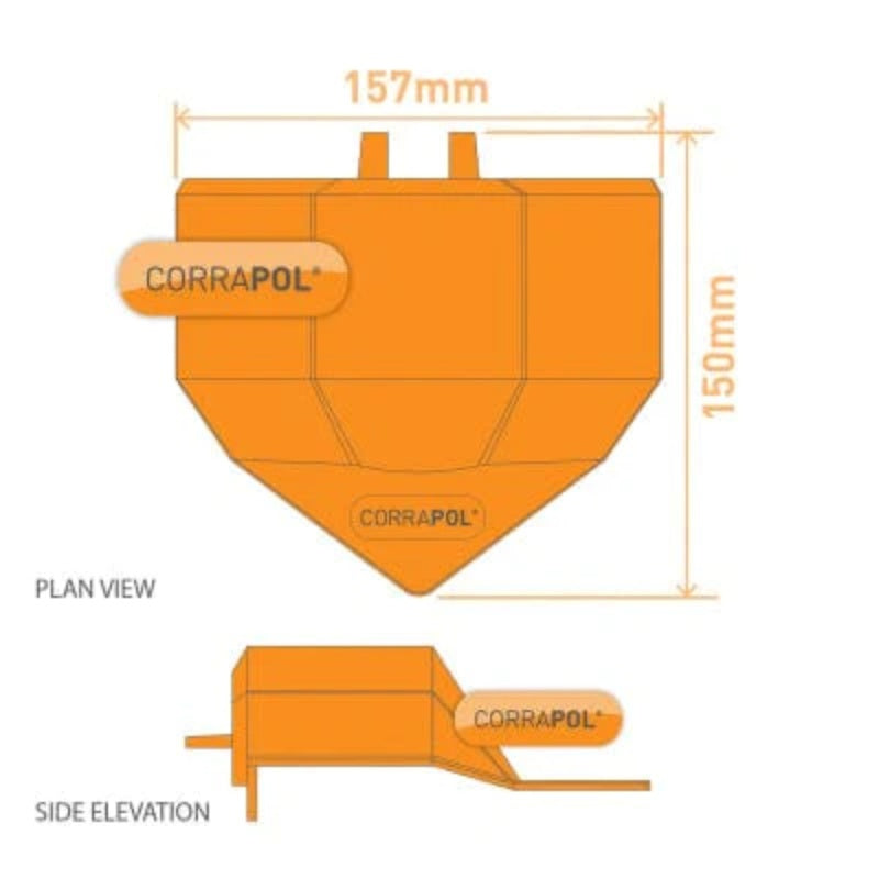 Corrapol Super Ridge Endcap - All Colours