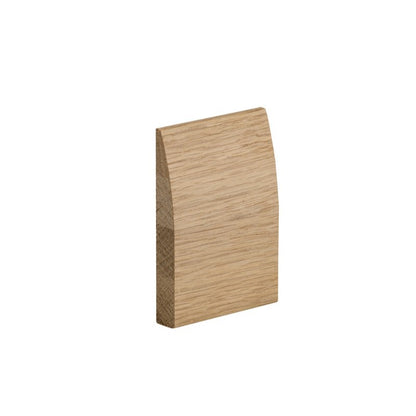 Modern Oak Skirting Set Pre-Finished Modern Profile 5x3m - 3000 x 120 x 18mm