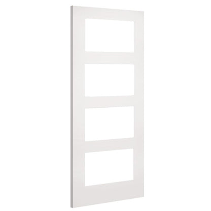 Image for Deanta Coventry Clear Glazed Interior White Primed Door 1981 x 610 x 35mm