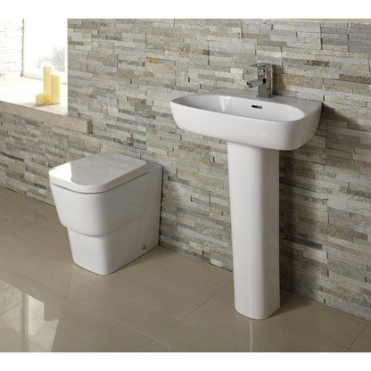 Aqua Cubix Back to Wall Toilet (suitable for concealed cisterns)