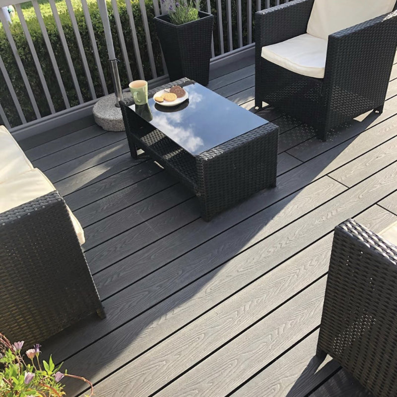 DDecks DuroD3 Composite Reversible Decking Board (Hollow) 145mm x 21mm x 3.6m - All Colours