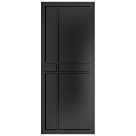 Deanta Dalston Prefinished Black Internal Door