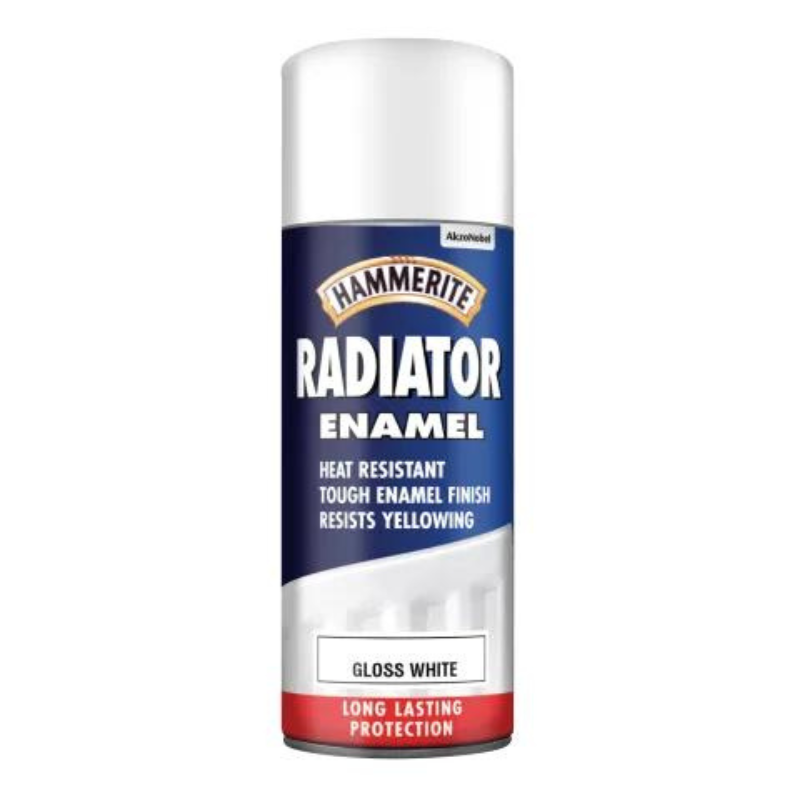 Hammerite Radiator Enamel Aerosol 400ml - All Colours